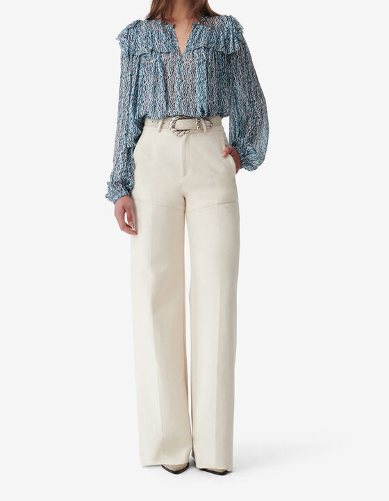 GRAPHIC PRINT BLOUSE